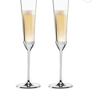 NEW kate spade Lenox champagne flutes